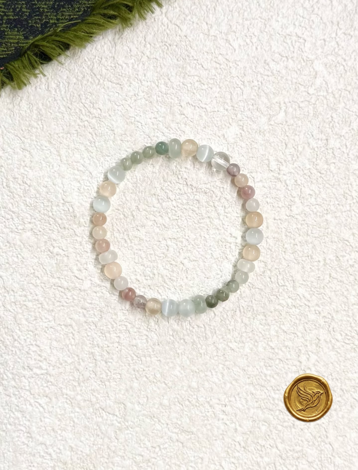 Ethereal Summer Mist Gemstone Bracelet - View 2