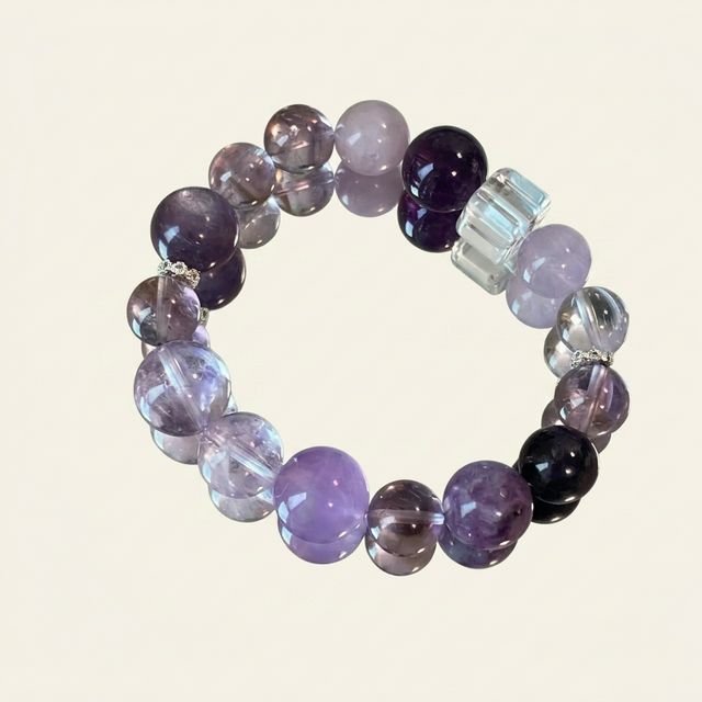 Lucid Dream Amethyst Multi Gemstone Bracelet
