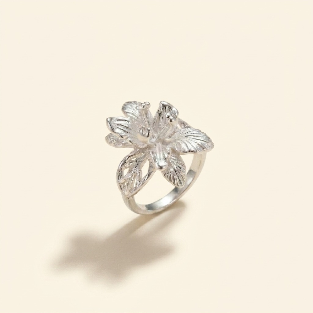 Orchid Flower Ring