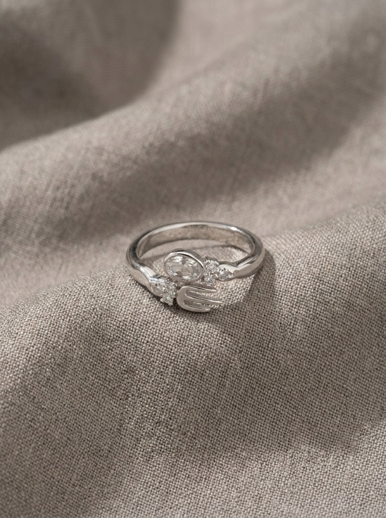 Silver Fork Spoon Ring